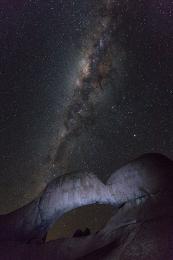 Mléčná dráha - Spitzkoppe, Namíbie
